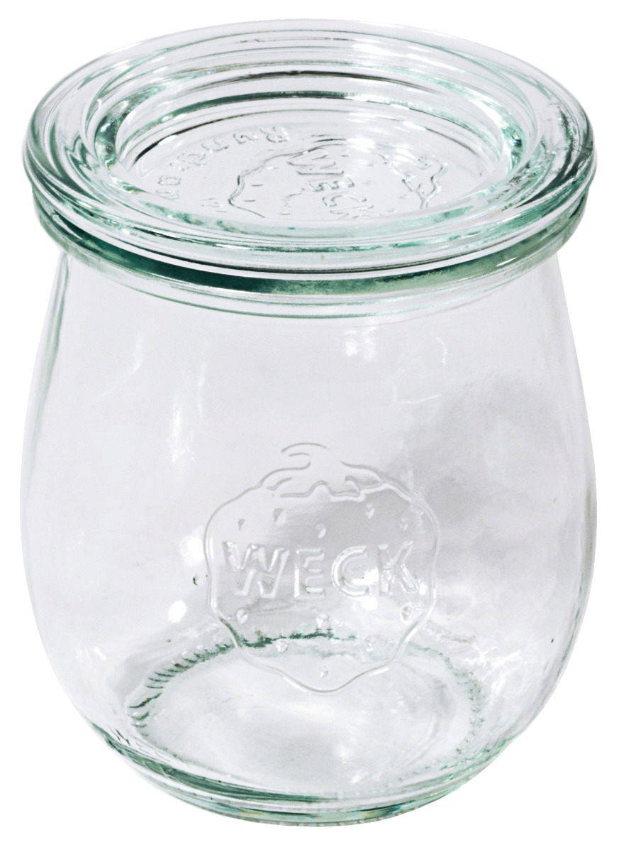 Weckglas Tulpenglas 0,22 l / 60 x 60 x 80 mm mit Deckel