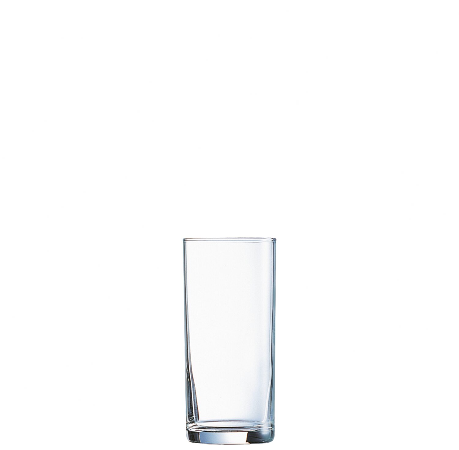 Glas Rotterdam 63 mm / 0,30 l 0,25 /-/ transparent + grüner Fuß