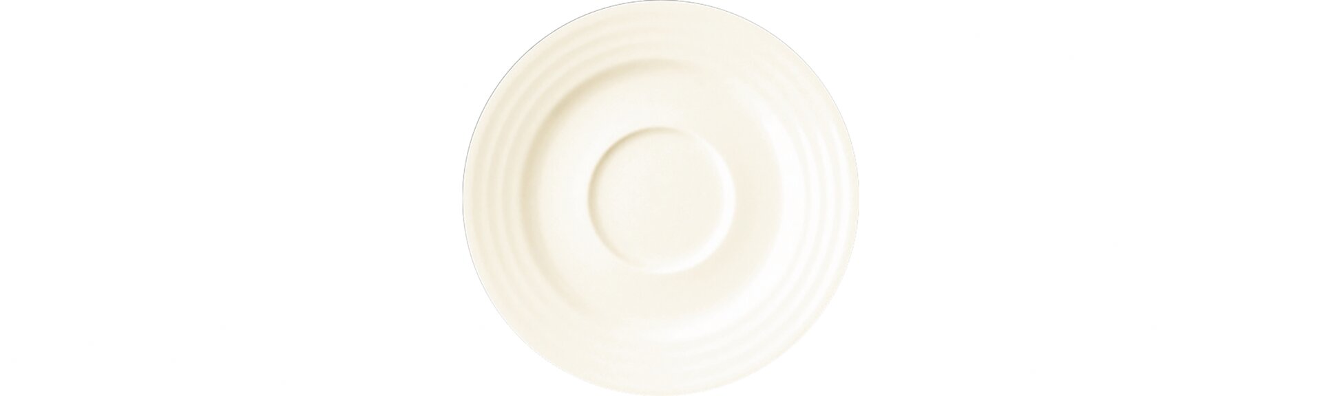 Untertasse 130 mm weiß für Tasse BACU09D7 crème