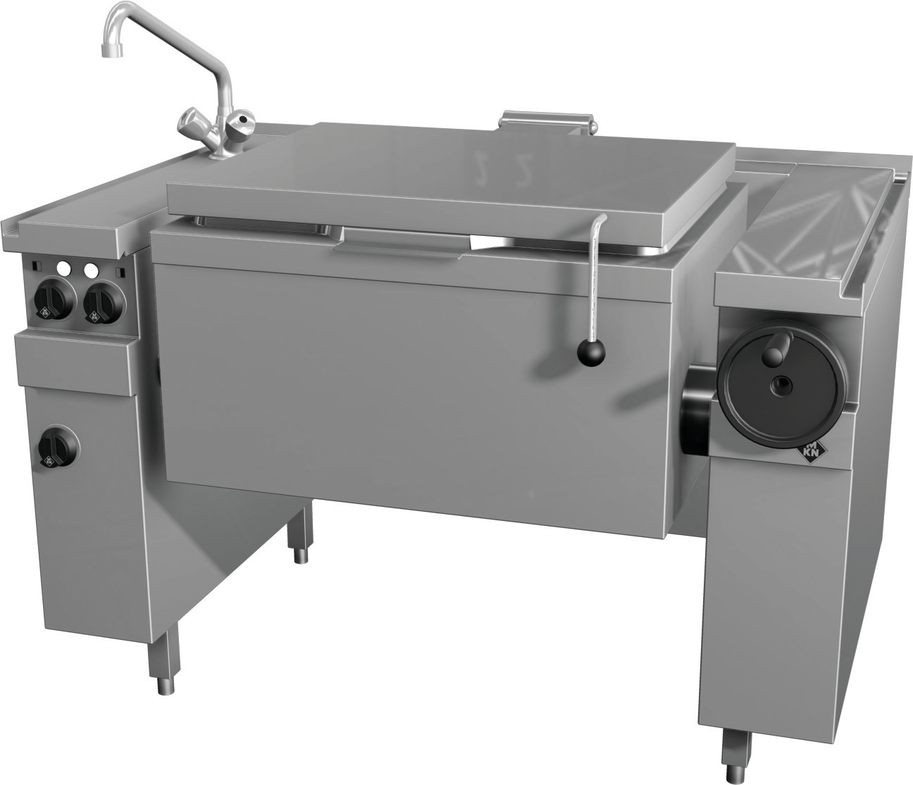 Elektro-Kippbratpfanne 65,00 l GN 2/1 Handkippung / Optima 850