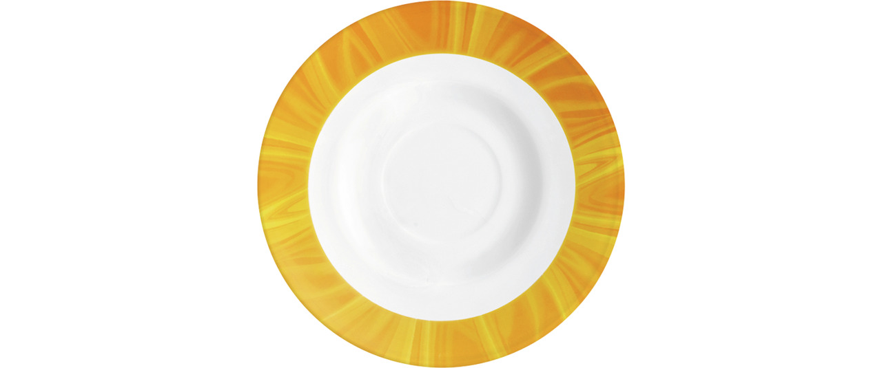Untertasse 145 mm gelb passend zu 405832MTZ021170 Natura Yellow