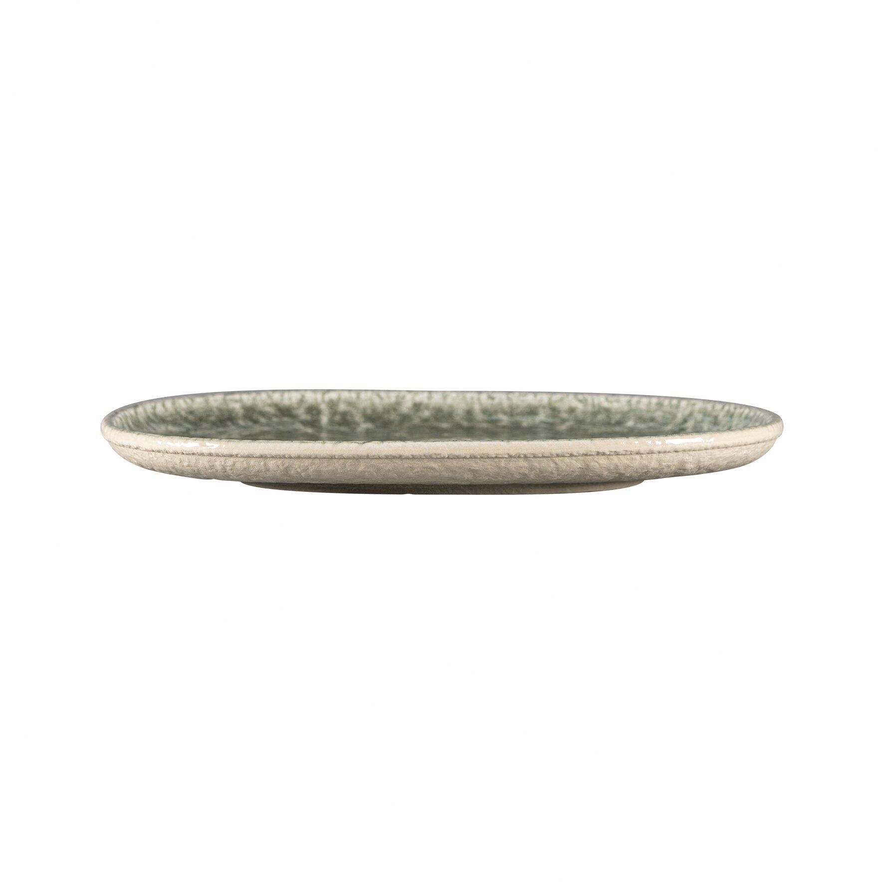 Coupplatte oval 250 x 190 mm Sage green Krush Sage Green