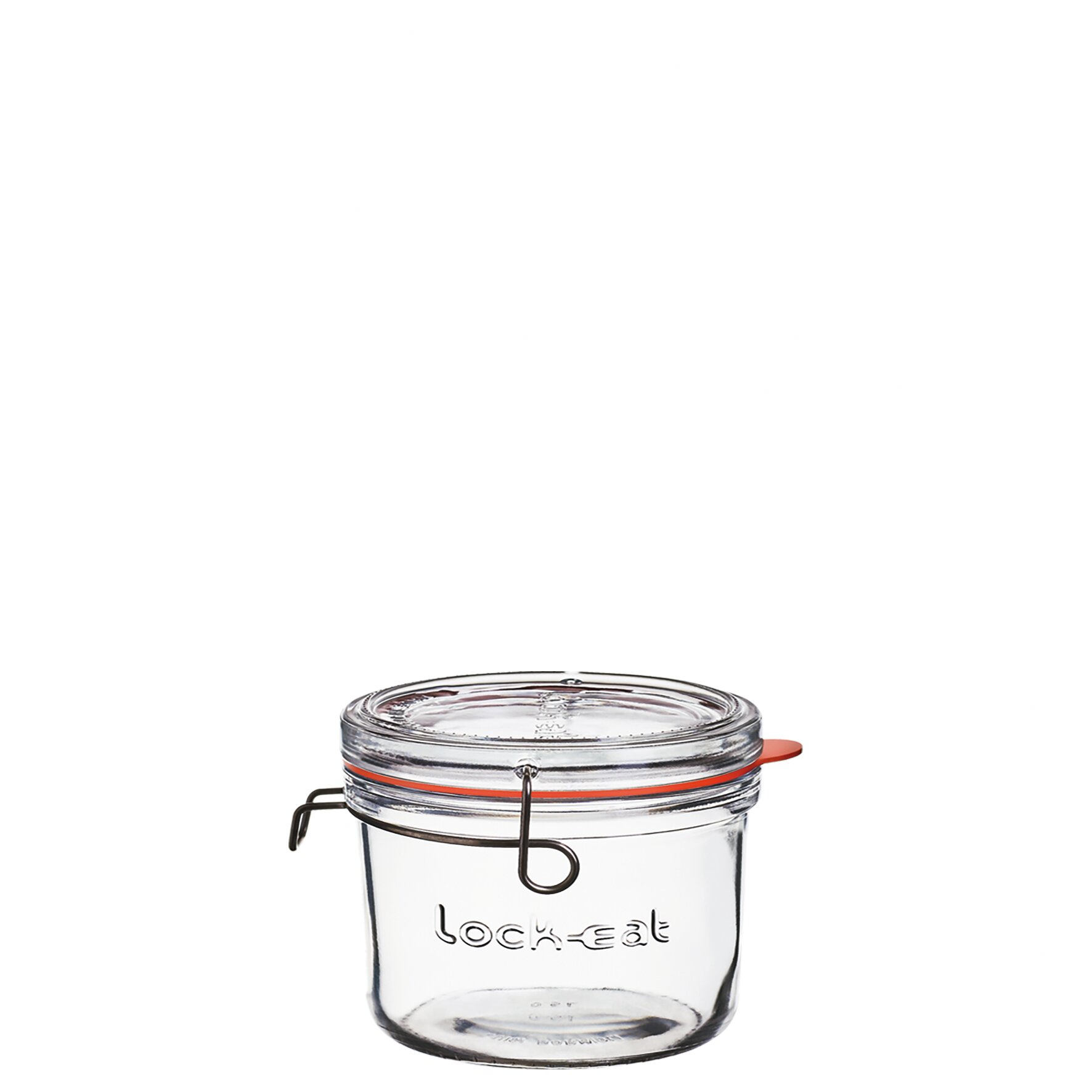 Einmachglas mit Deckel XL 133 x 130 mm / 0,50 l Lock-Eat