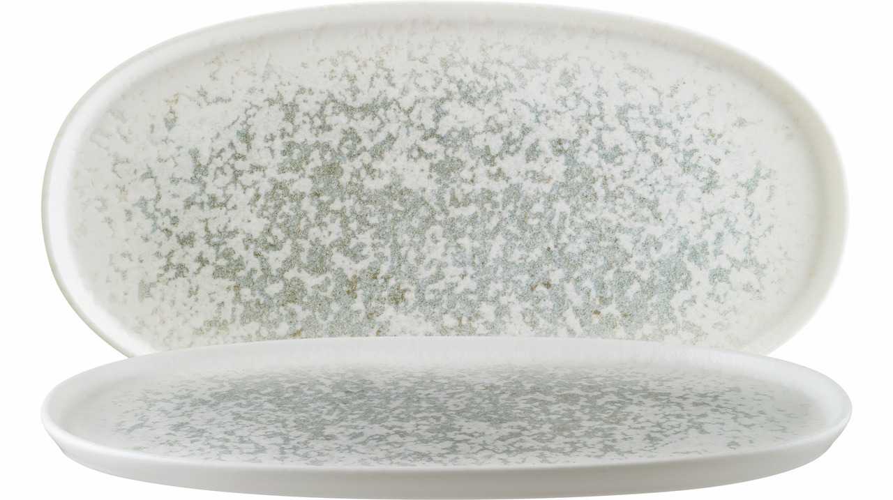 Platte oval 340 x 175 mm Hygge Lunar Ocean Blue