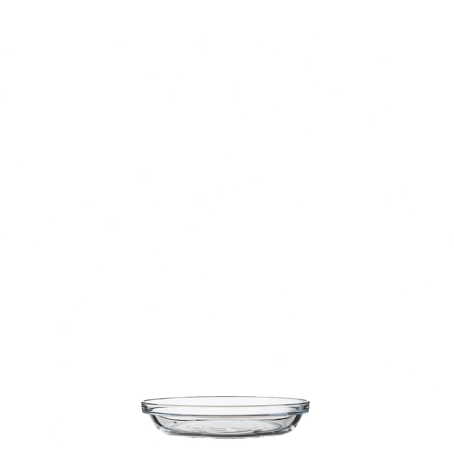 Puddingteller stapelbar 145 mm transparent
