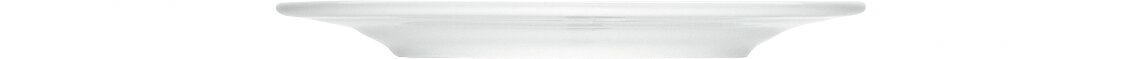 Teller flach mit Fahne 189 mm