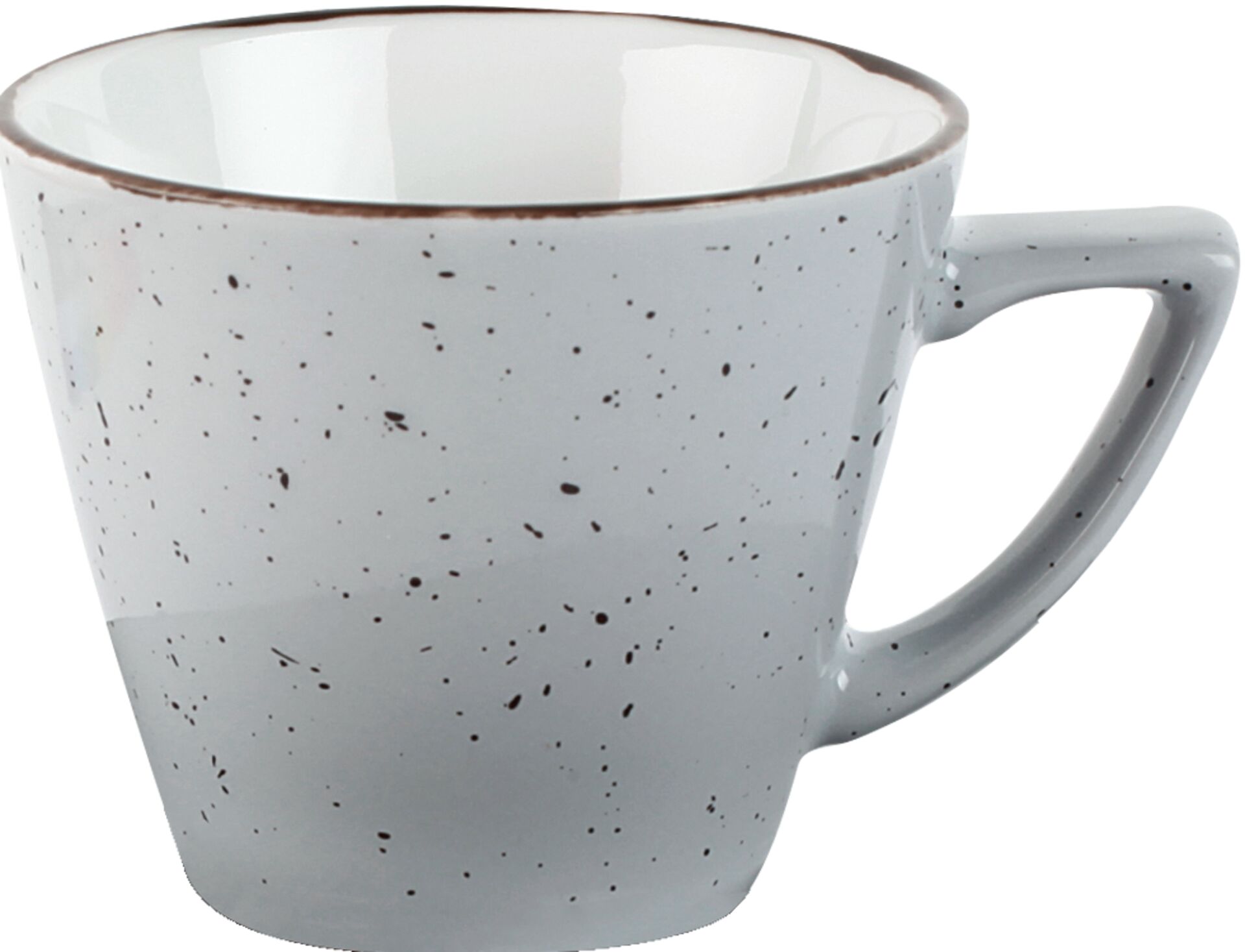 Porzellanserie "Granja" grau Tas se obere Kaffee/Cappuccino