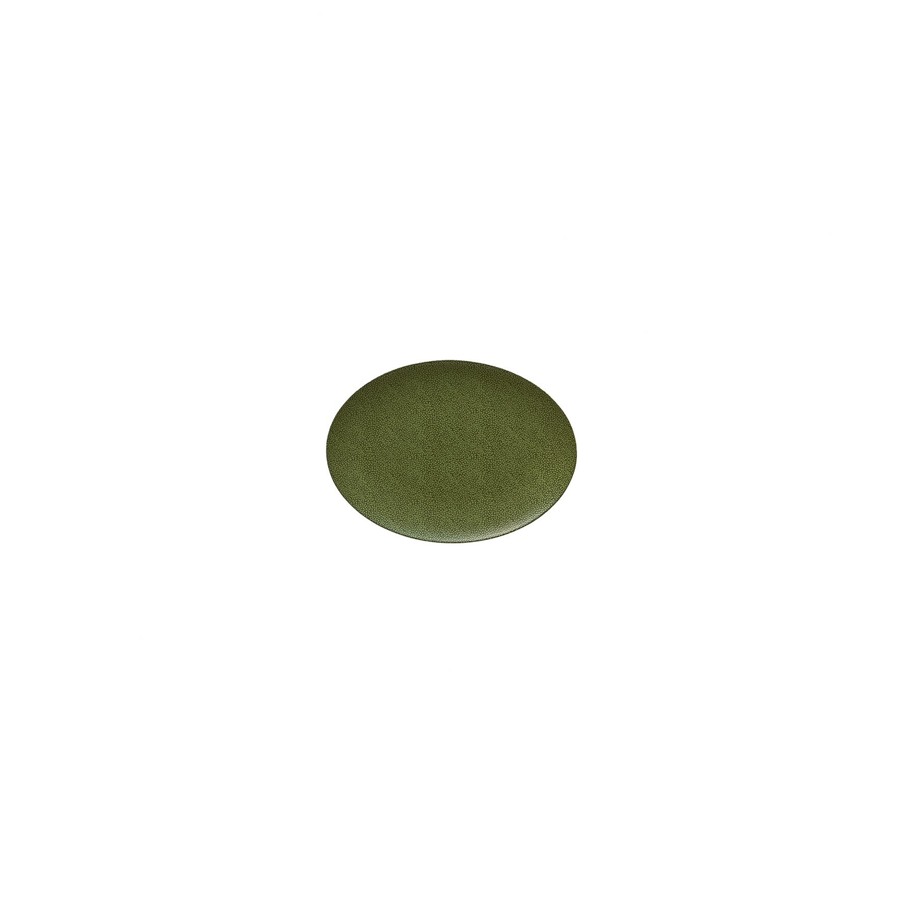 Coupplatte oval 118 x 88 mm grün