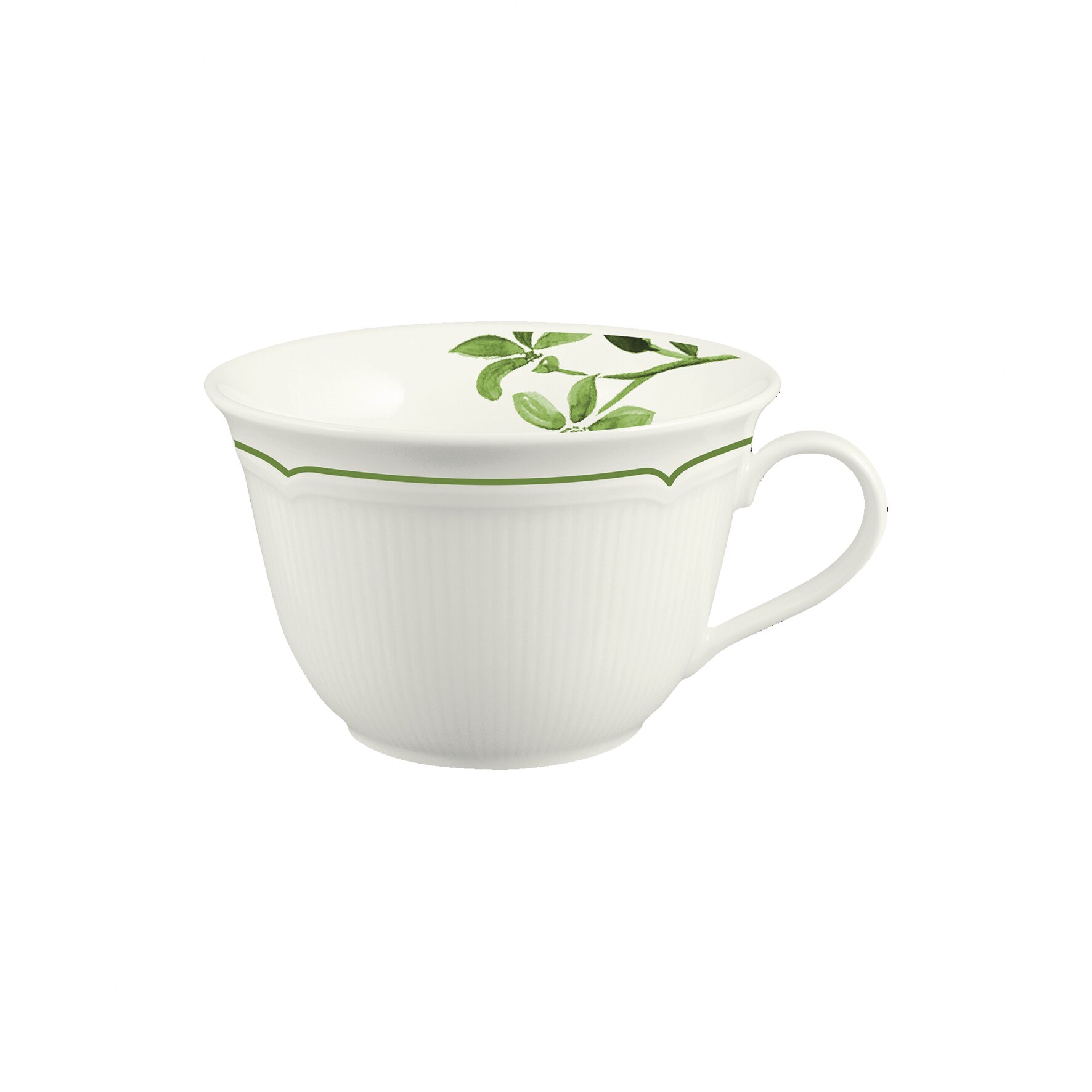 Tasse mit Relief 93 mm / 0,19 l green Floral Charm