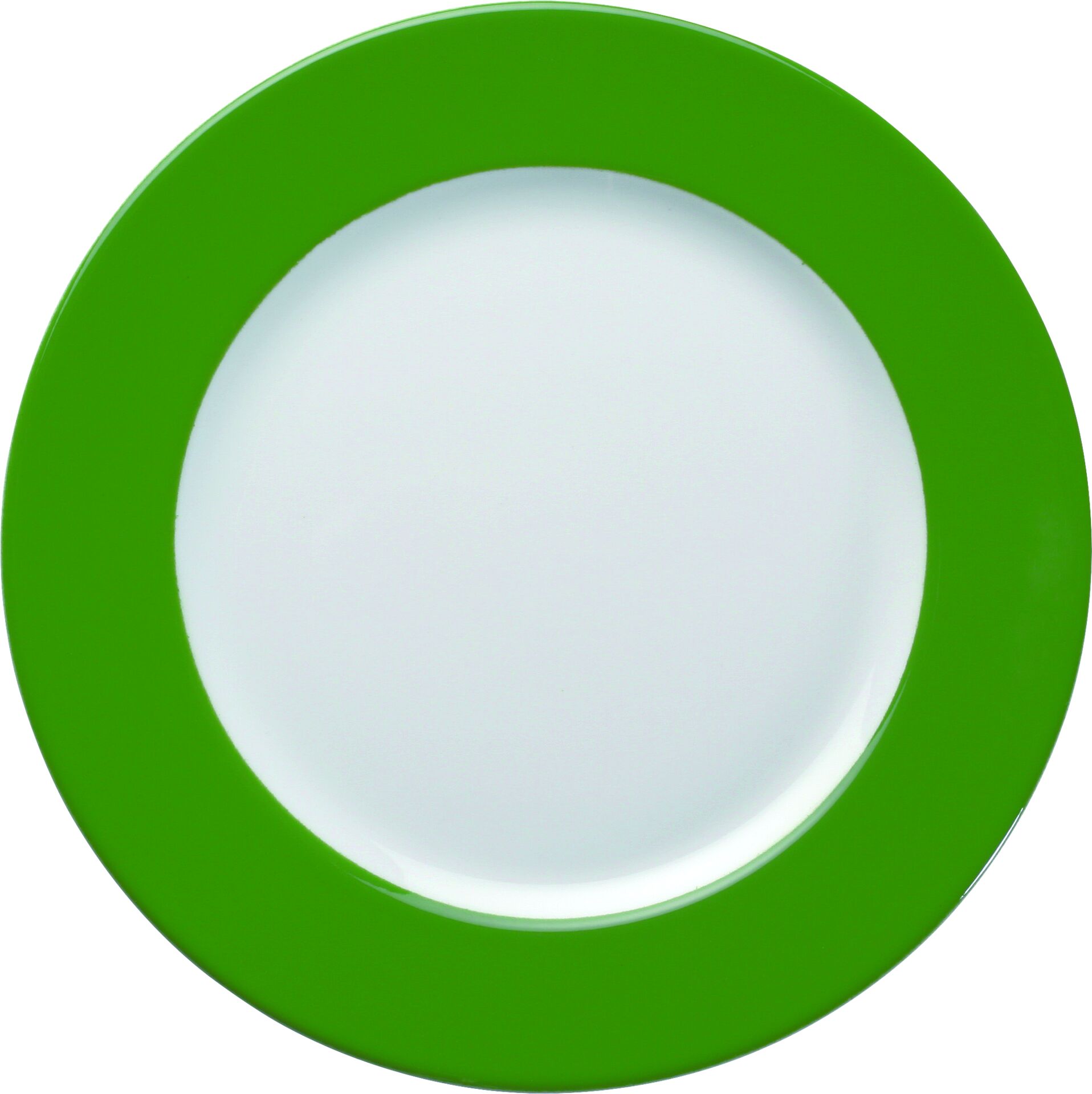 Teller flach "Barista" 21,5 cm grün