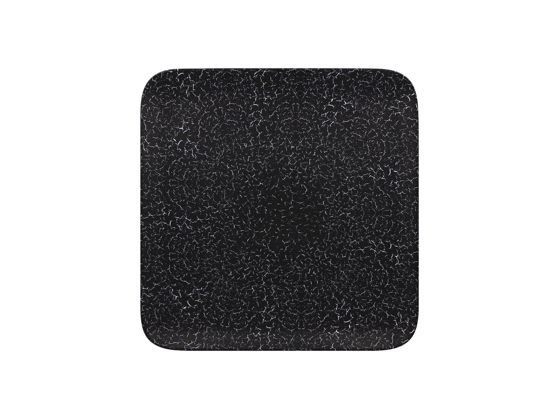 Teller quadratisch 270 x 270 mm schwarz