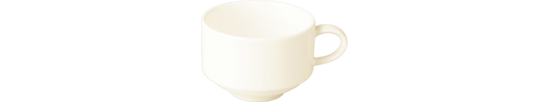 Tasse stapelbar 90 mm / 0,22 l crème