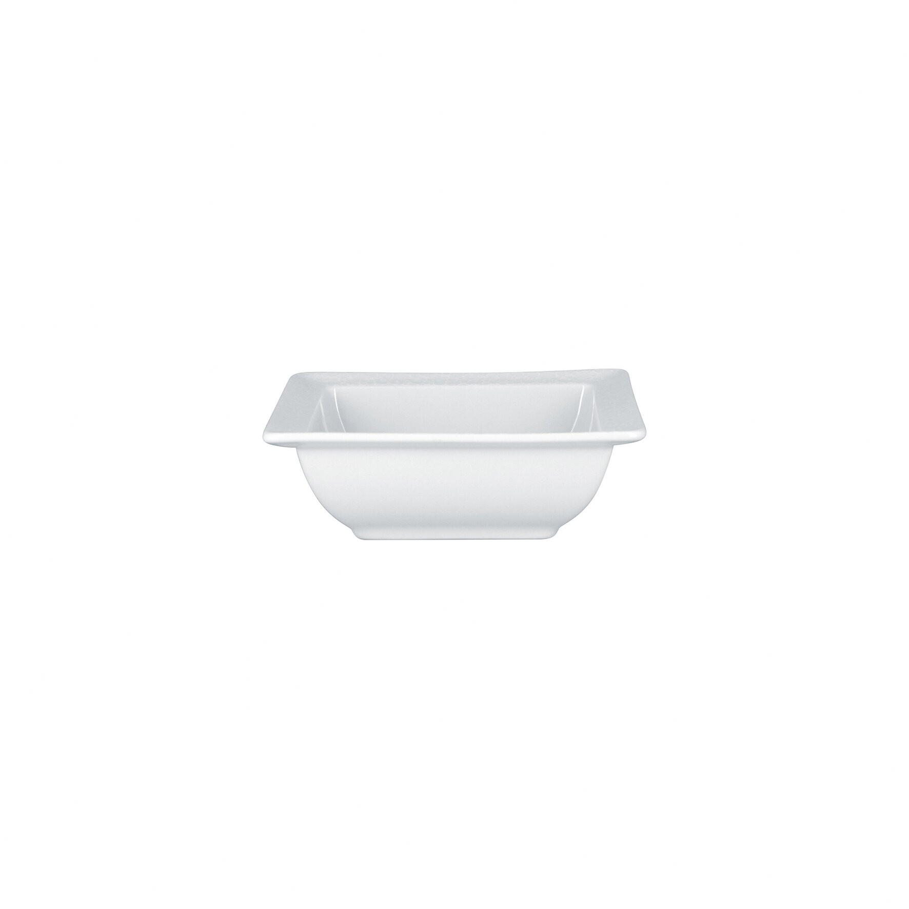 Salatschale quadratisch 140 x 140 x 50 mm / 0,32 l weiß Charm Plus