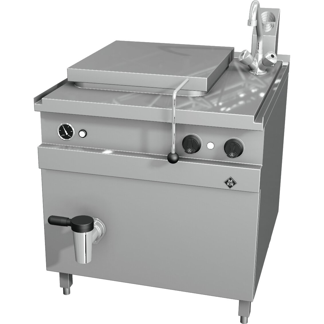 Gas-Schnellkochkessel 130,00 l / Optima 850 / 2 x GN 1/1