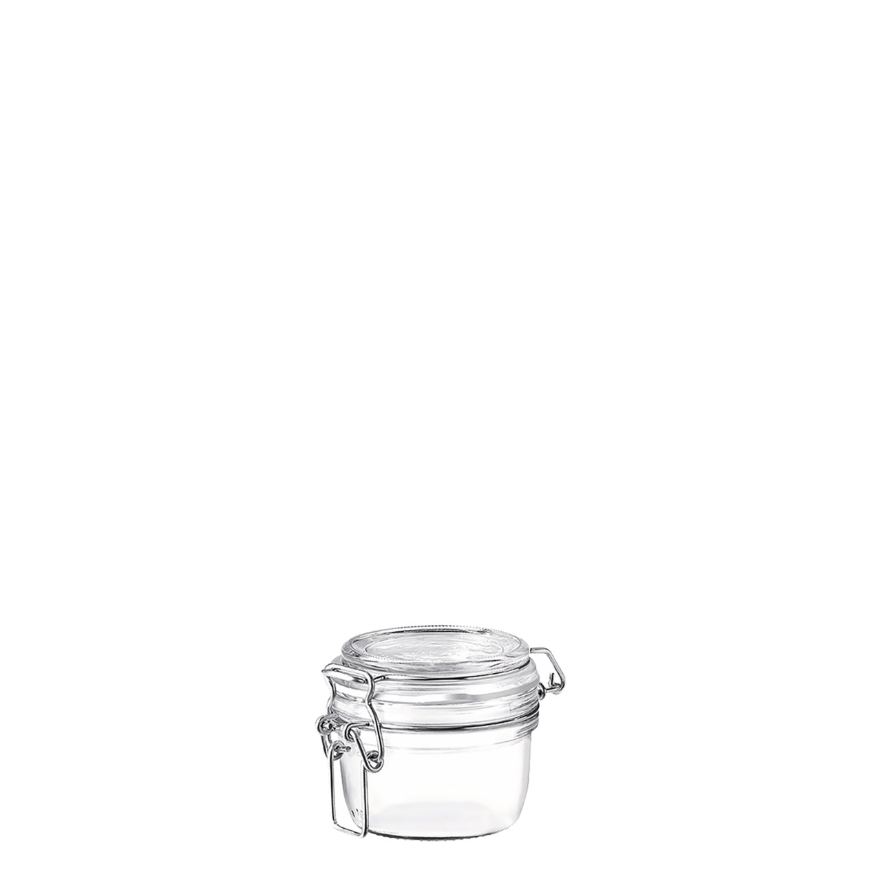 Einmachglas 0,13 l / 106 x 106 x 72 mm mit Bügelverschluss Fido
