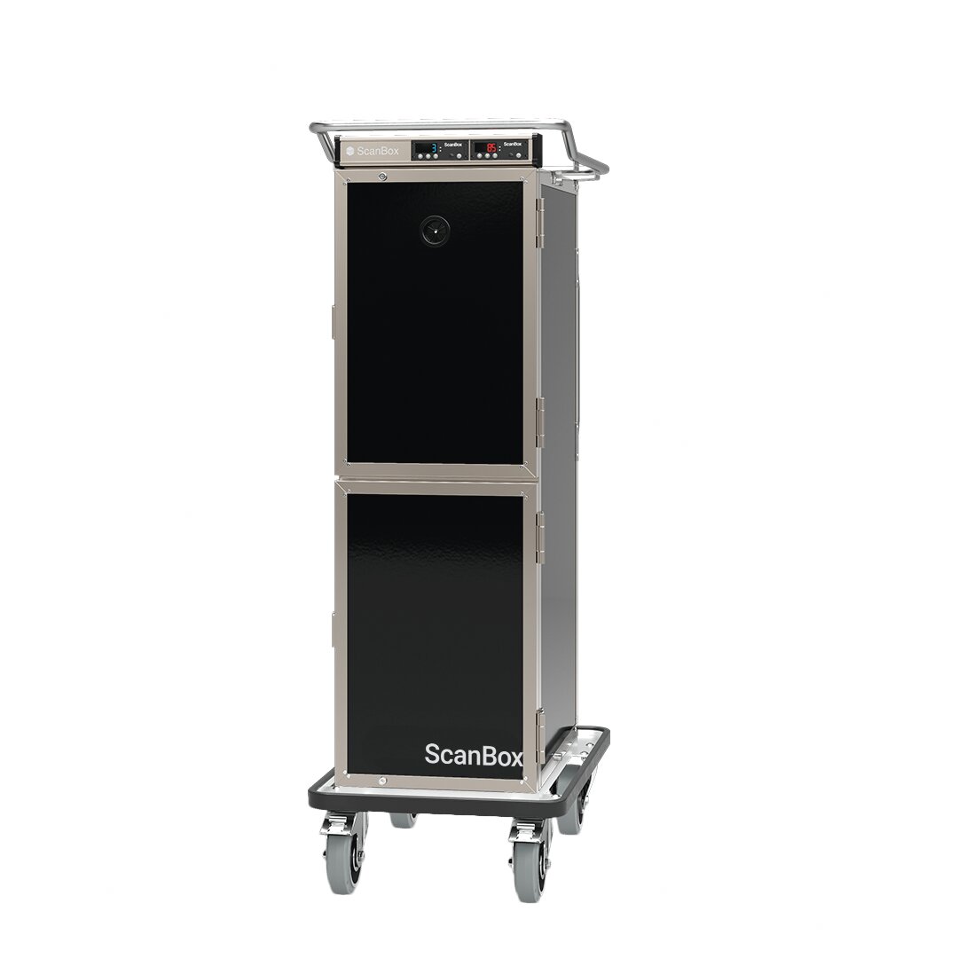 Speisentransportwagen 6 + 6 x GN 1/1-65 gekühlt / beheizt