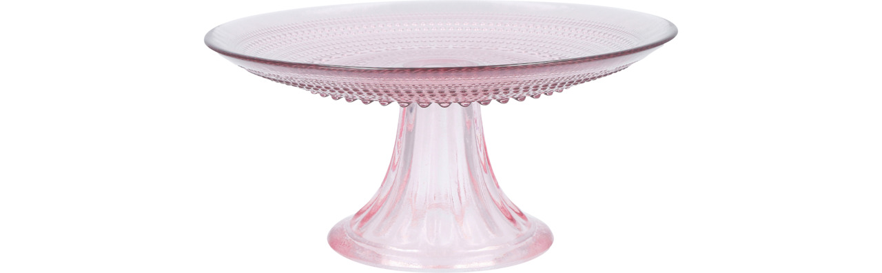 Glas-Etagere 215 mm pink Accessoires