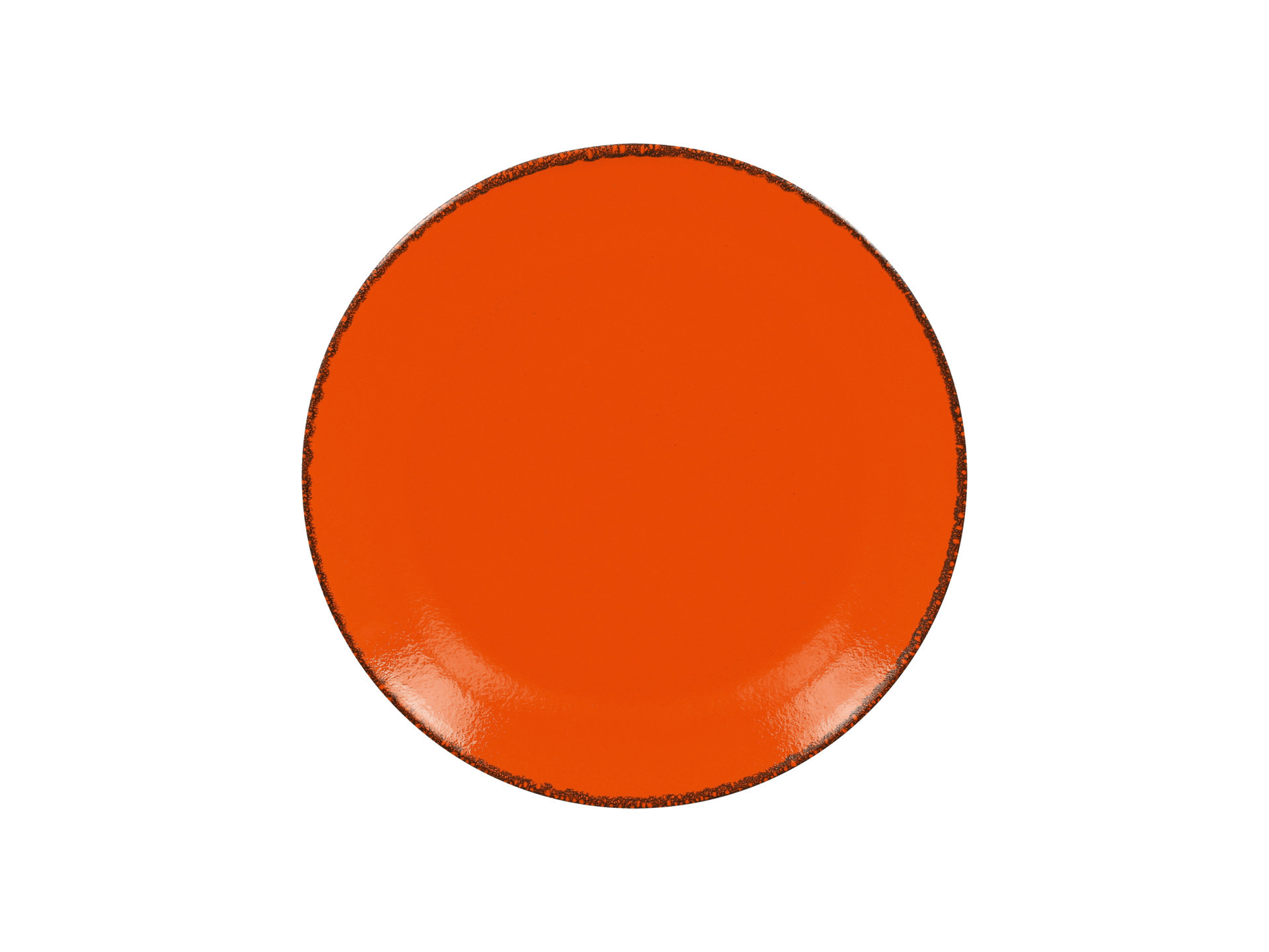 Coupteller flach 270 mm orange
