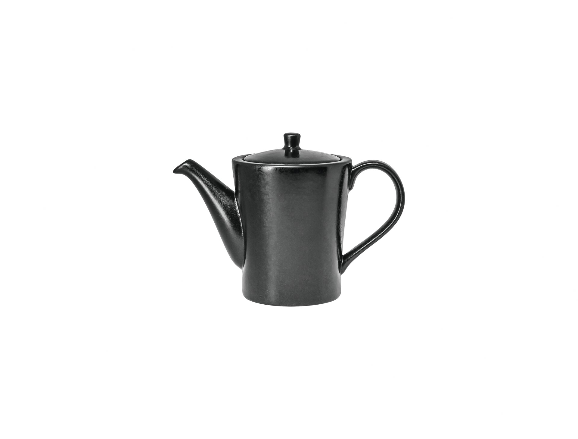 Kaffeekanne mit Deckel 90 mm / 0,35 l schwarz
