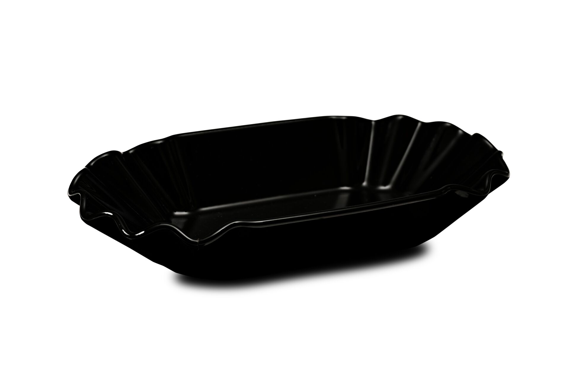 Pommesschale "Snack Line" schwarz