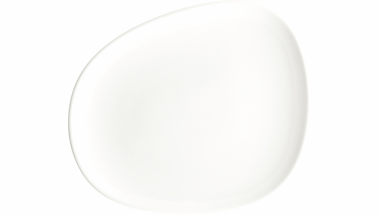 Teller flach 240 x 198 mm Vago Cream