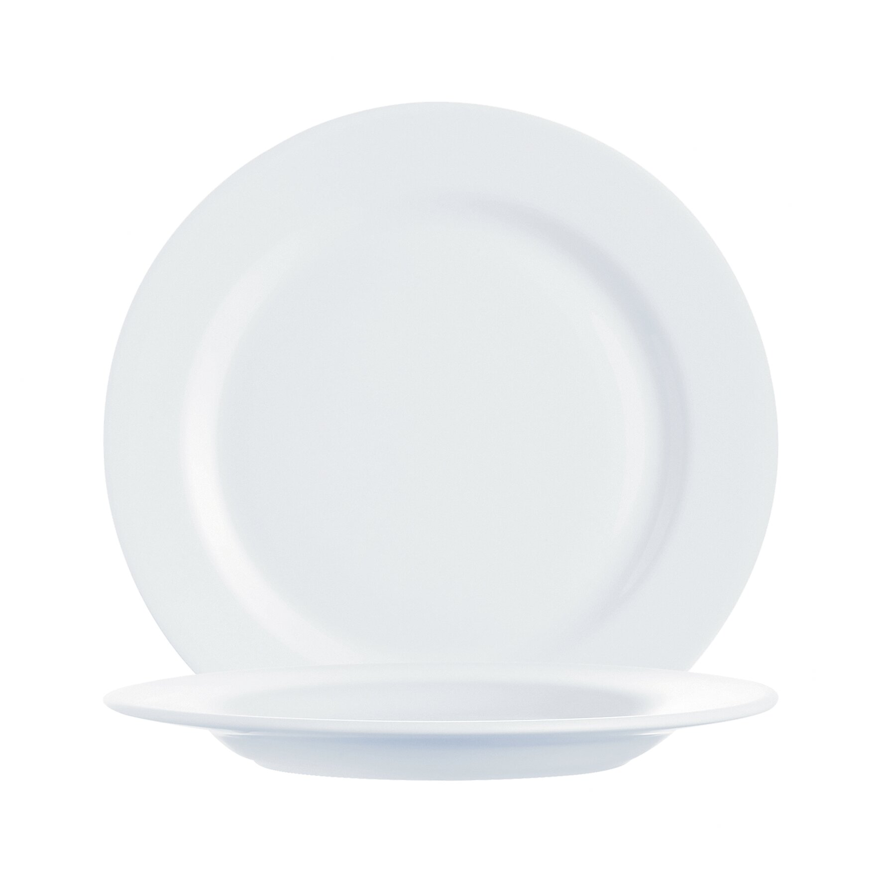Teller flach 275 mm weiß Intensity White