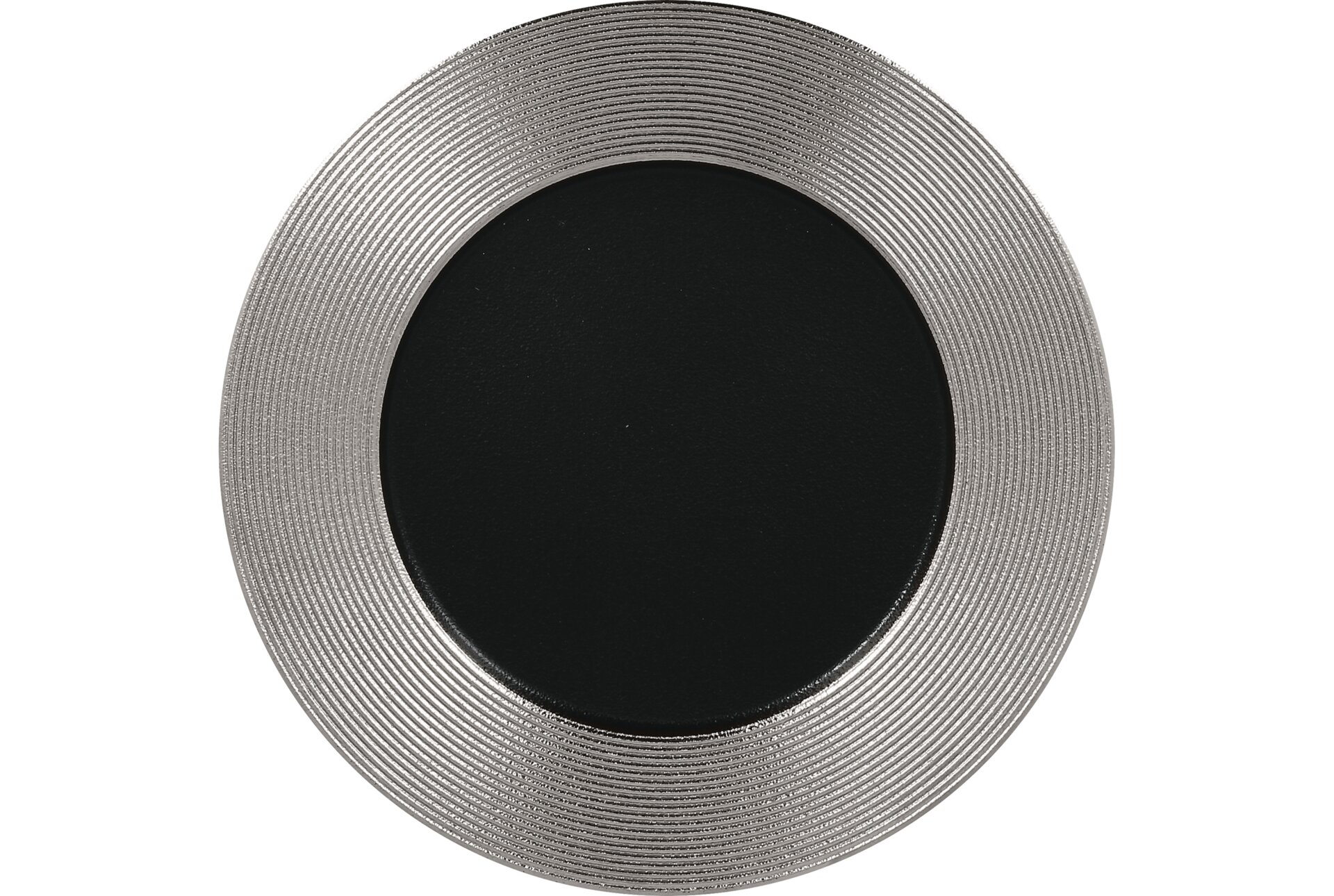 Teller flach 290 mm silver