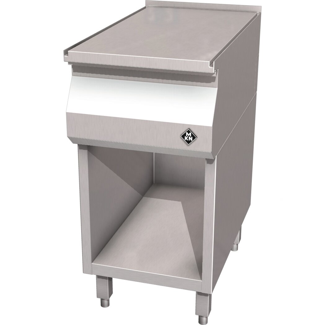 Arbeitstisch 400 x 700 x 700 mm mit Kastenschublade für GN 1/1 - 150 mm tief