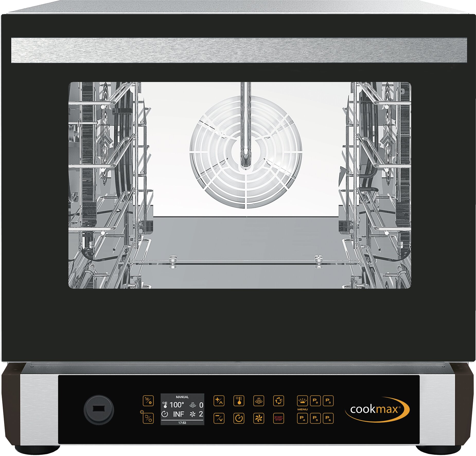 Heißluftofen, 4 x 460 x 340, digital, 2 Lüftergeschwindigkeiten