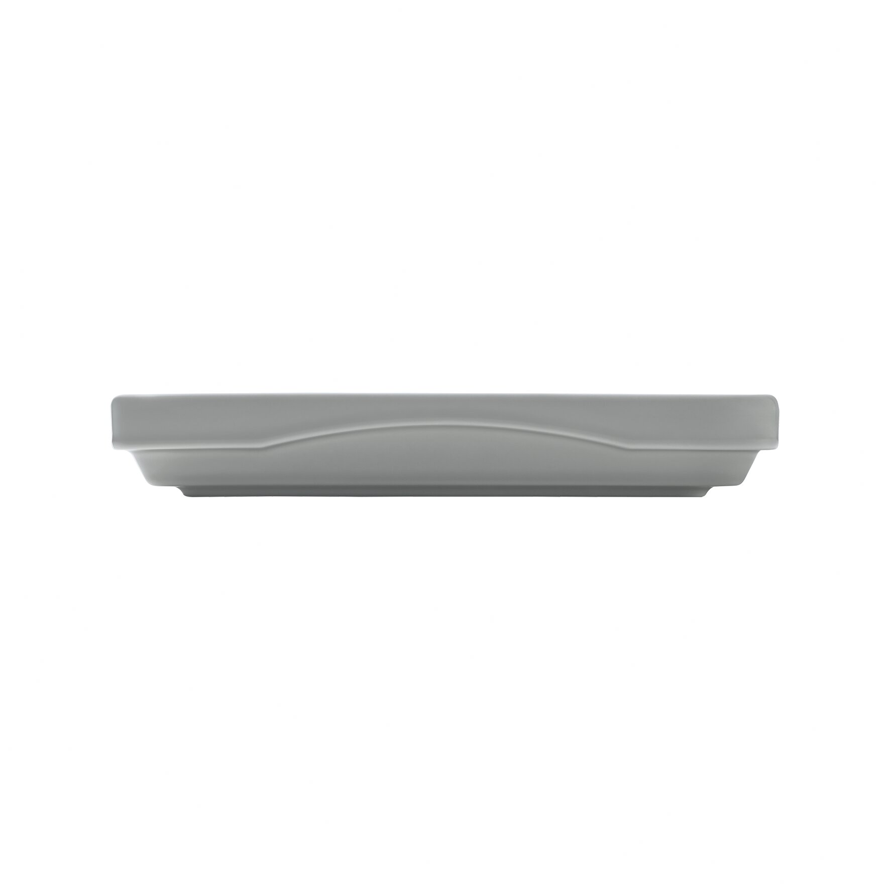 Platte rechteckig 186 x 123 mm / 0,35 l grau Airflow Essenta