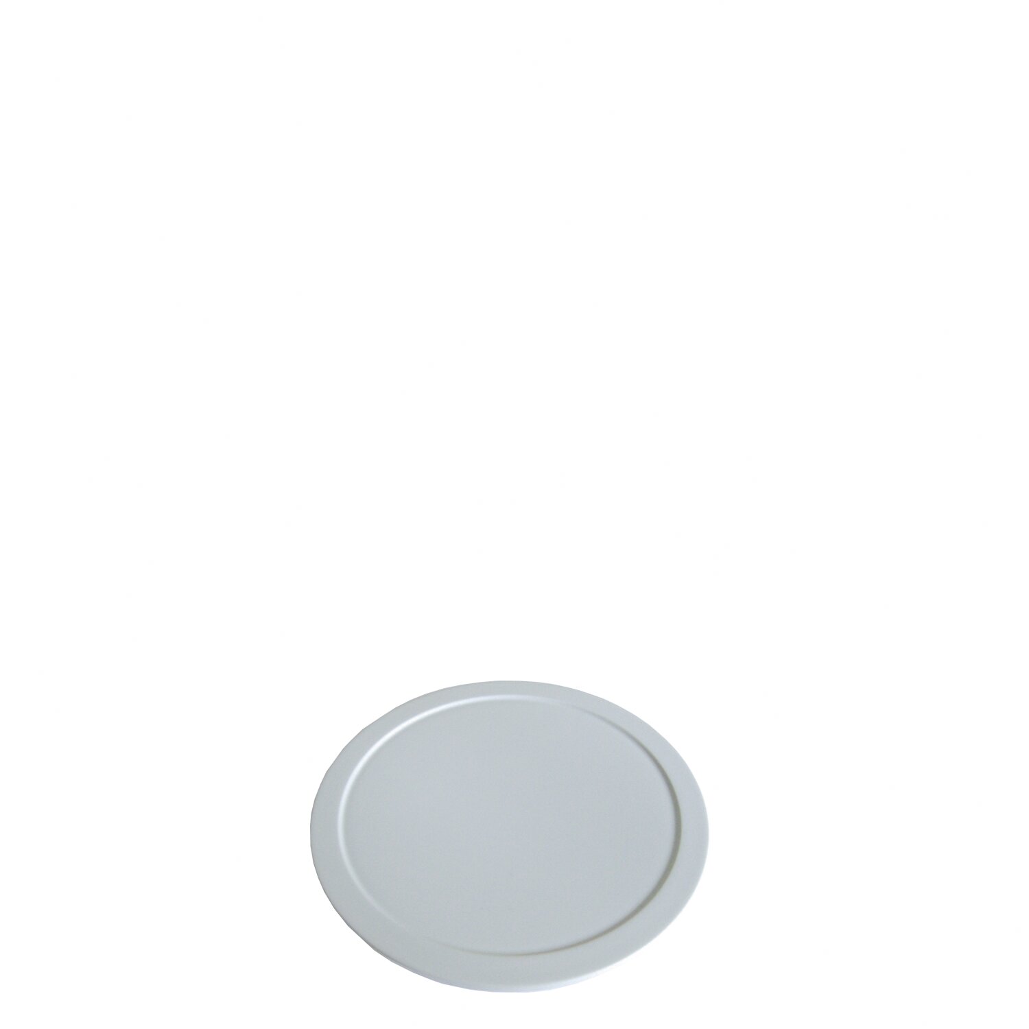 Deckel Euro 111 mm grau bis 160°C für Stapelschale 107 mm
