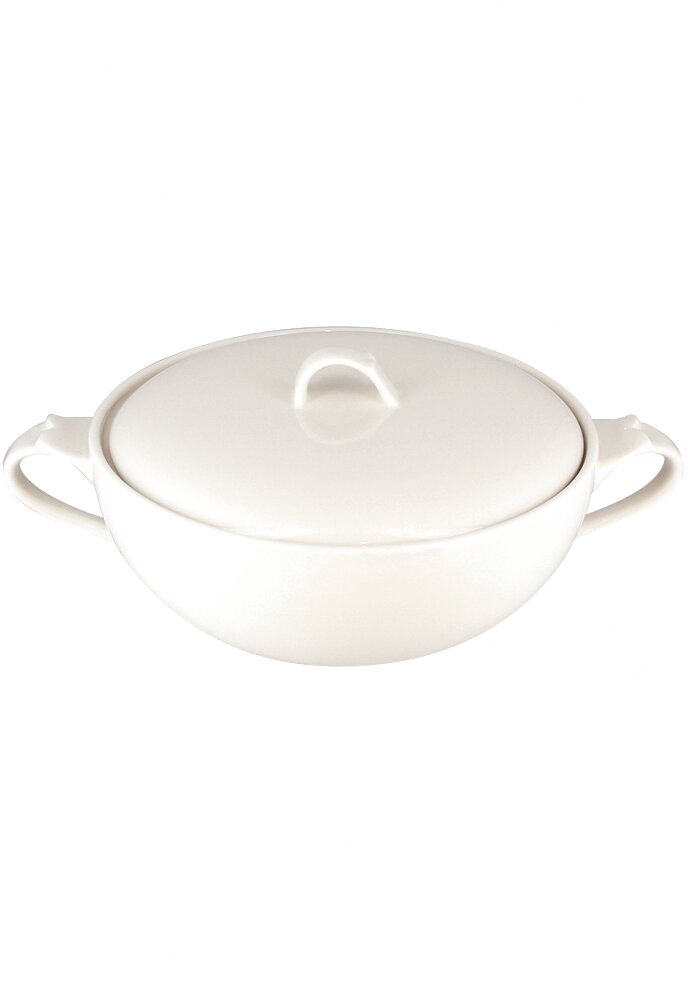 Suppenterrine mit Deckel 230 mm / 2,30 l creme