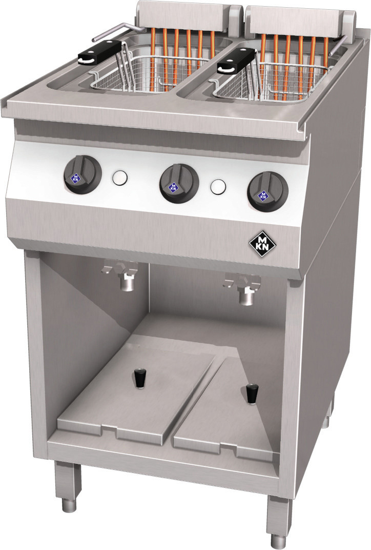 Elektro-Fritteuse 2 x 12,50 l /London II 2 x 10,00 kW / 500 x 700 x 700 mm