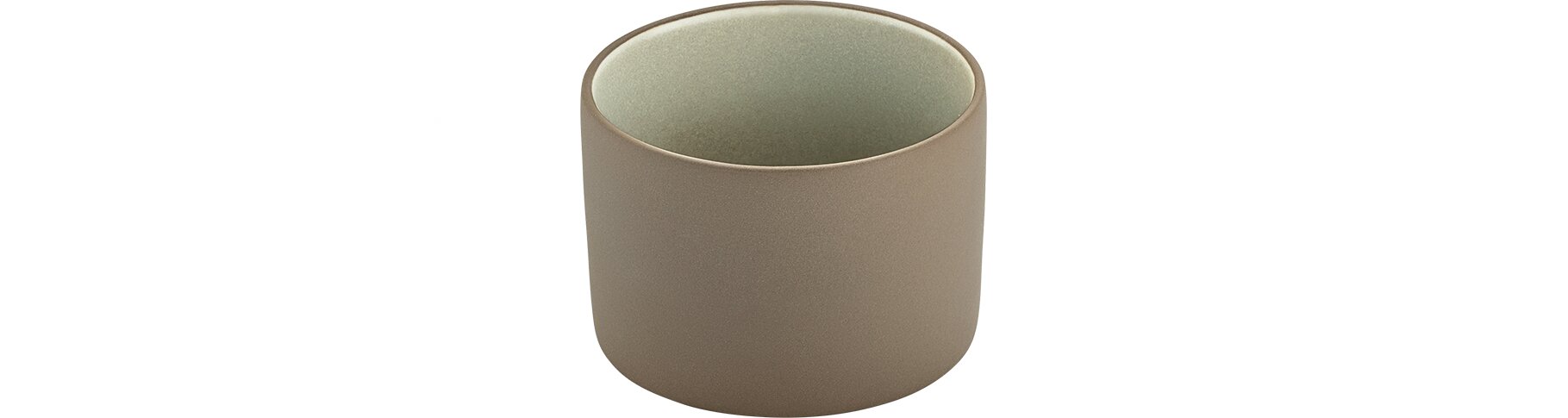 Bowl / Plateau 100 mm / 0,38 l beige/grau 2in1