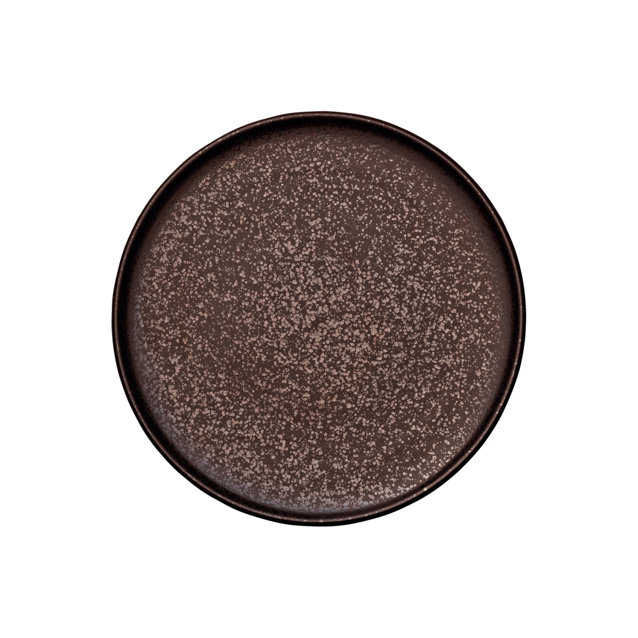 Coupeteller flach 260 mm mokka Nivo Mokka