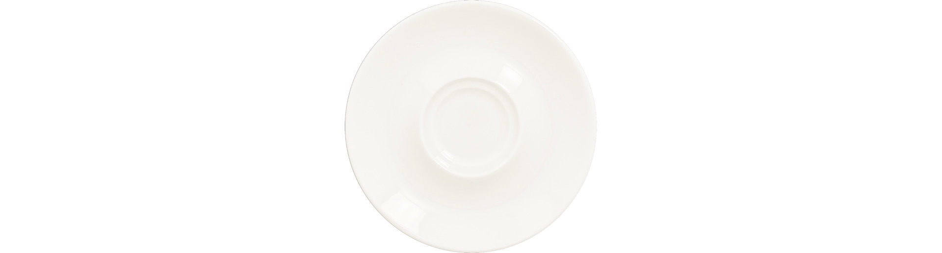 Untertasse swirls 120 mm plain-white für Tassen SWCUSH15 + SWCUSH7