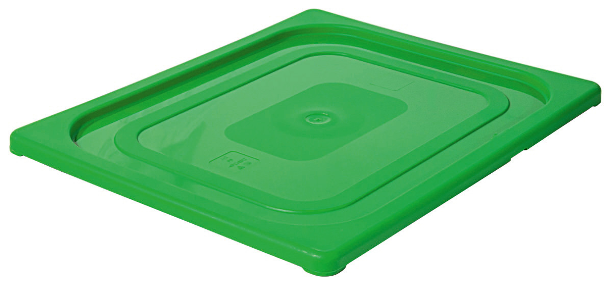 GN-Deckel GN 1/2 325 x 265 mm Polypropylen grün