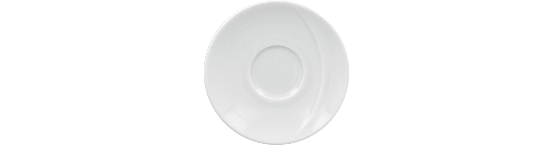 Espresso-Untertasse 112 mm plain-white für Espressotassen MOCU09 Moon