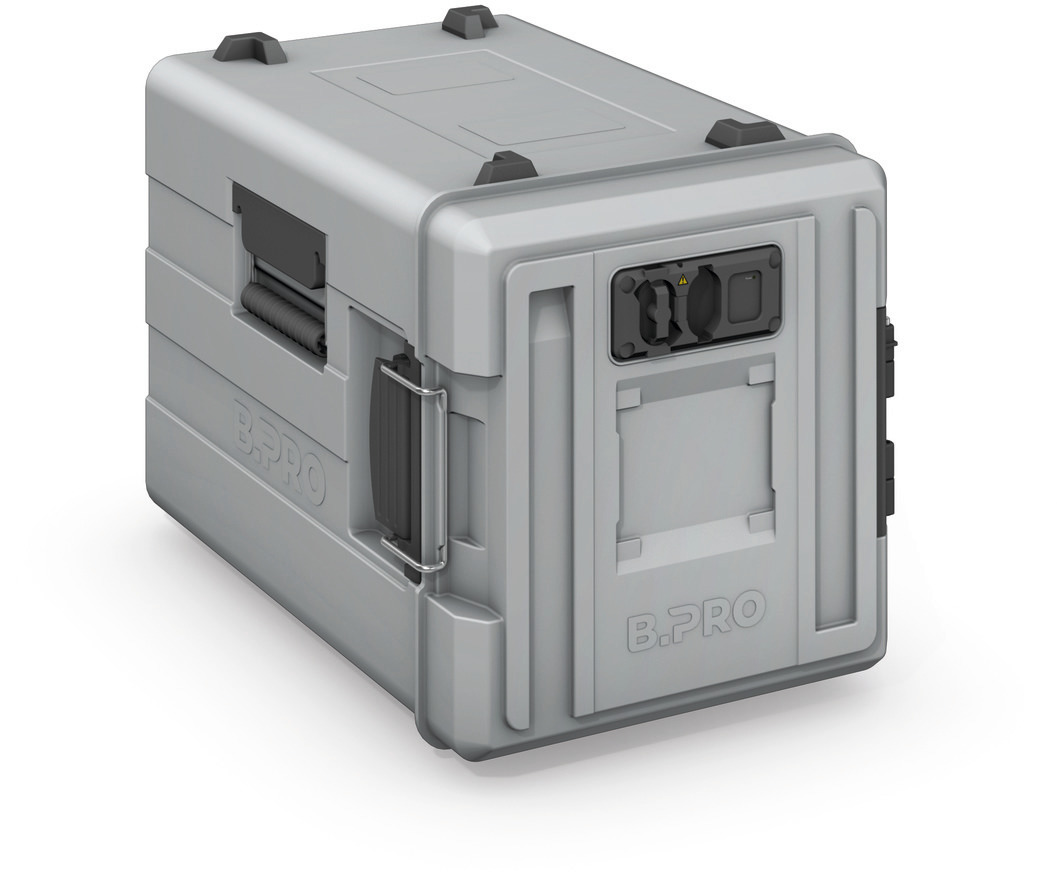 Blancotherm Frontlader Kunststoff / beheizt / 2 x GN 1/1 / mit Flügeltür