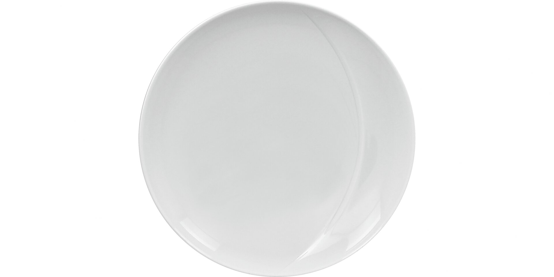 Teller tief 210 mm plain-white Moon