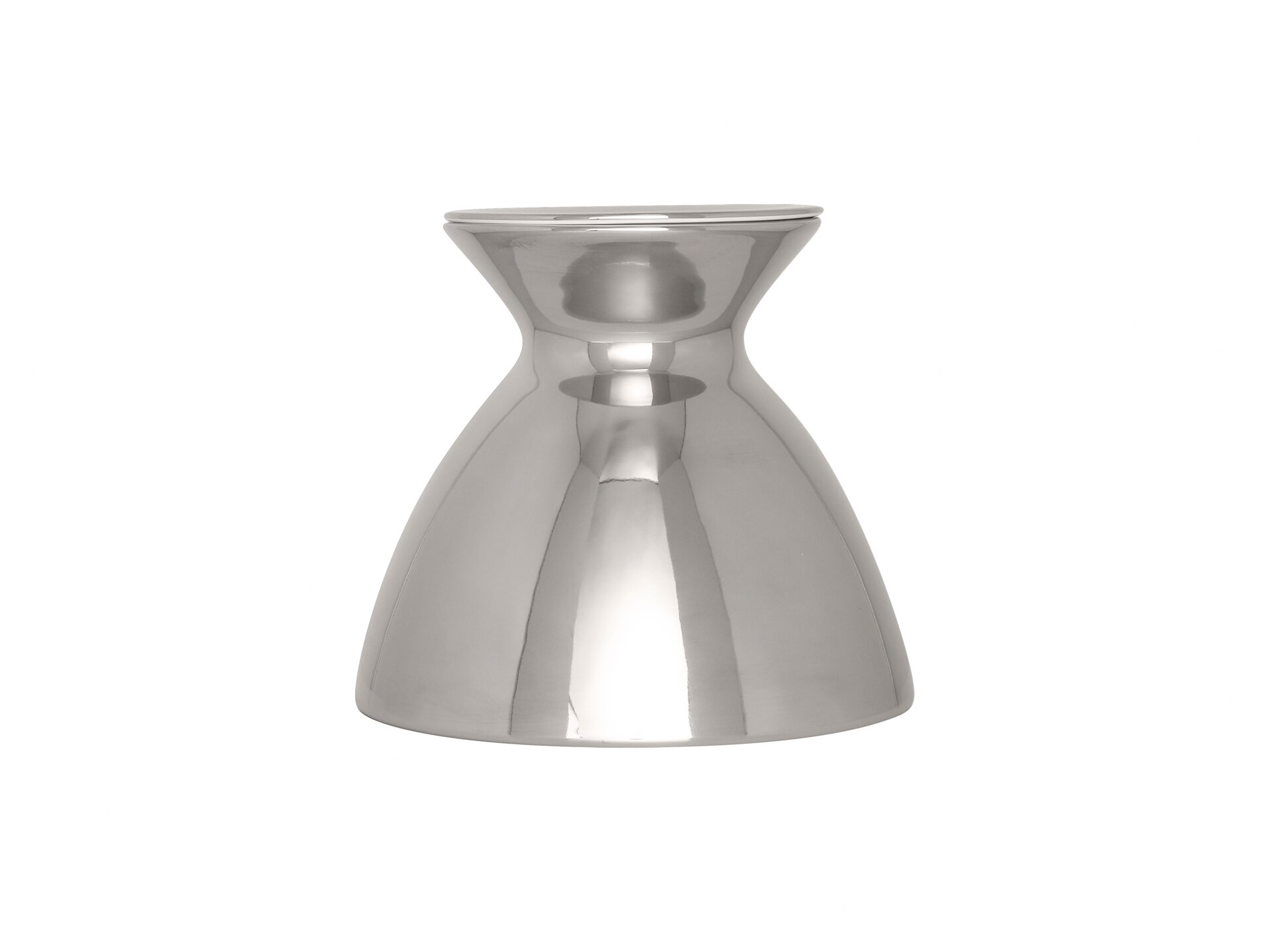 Cloche Taste 180 mm silber Hide