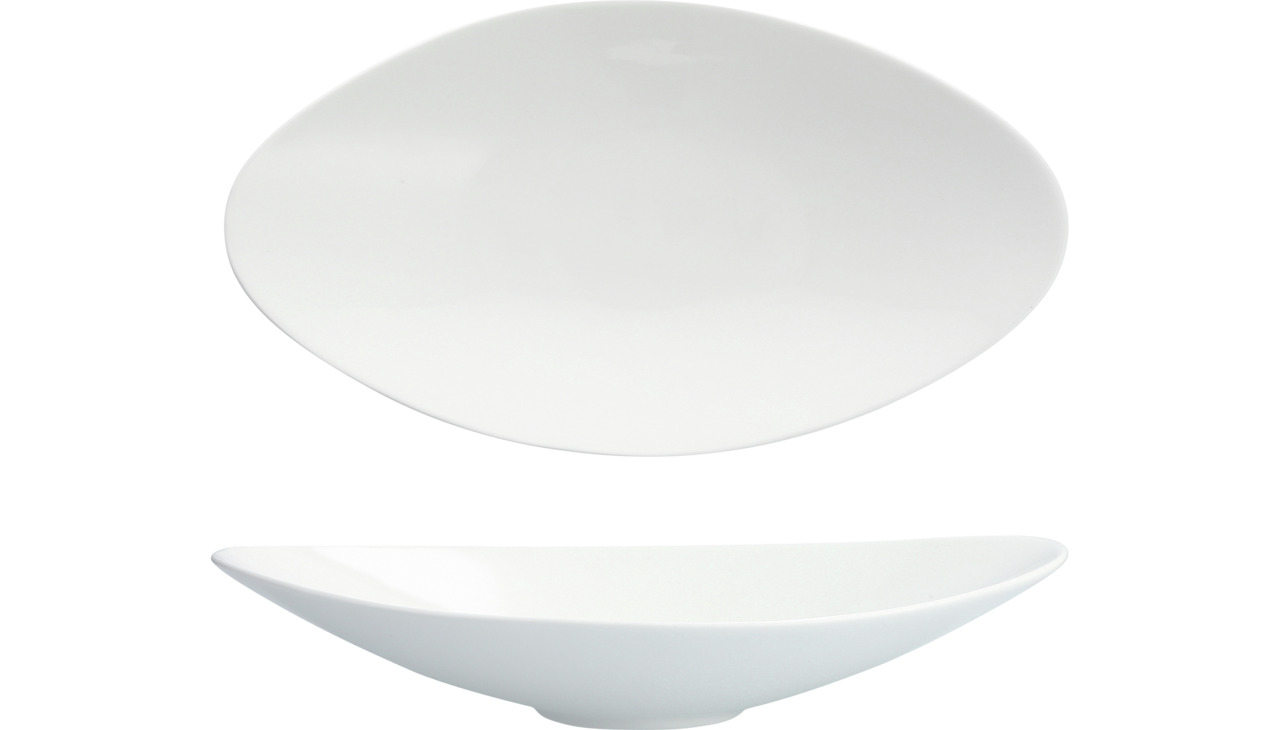 Bowl oval 268 x 158 mm / 0,33 l weiß Specials