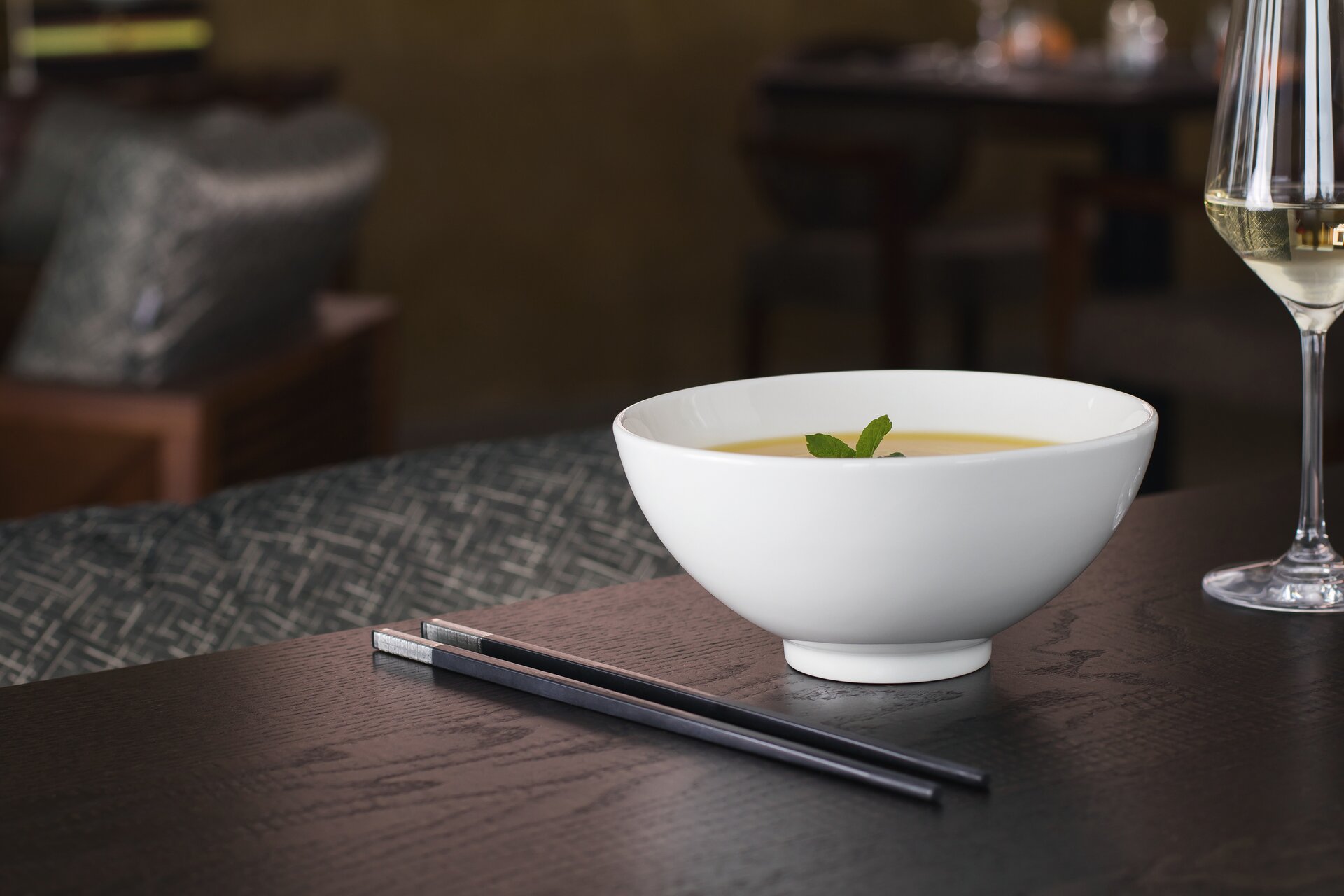 Schale rund 120 mm / 0,28 l creme Fine Dine