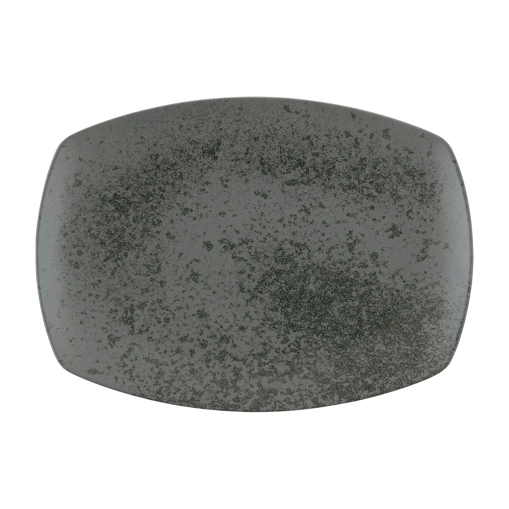 Coupplatte rechteckig 361 x 231 mm black
