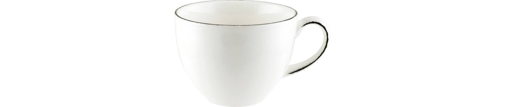 Tasse Rita 0,23 l Retro Black passend zu Gourmet UT 160 mm Madera Mint