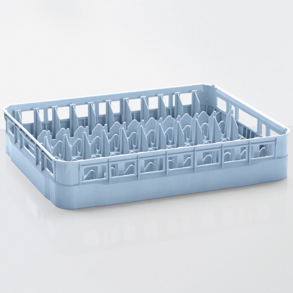Tellerkorb Kunststoff Größe XL /  11 Reihen / 600 x 500 x 120 mm