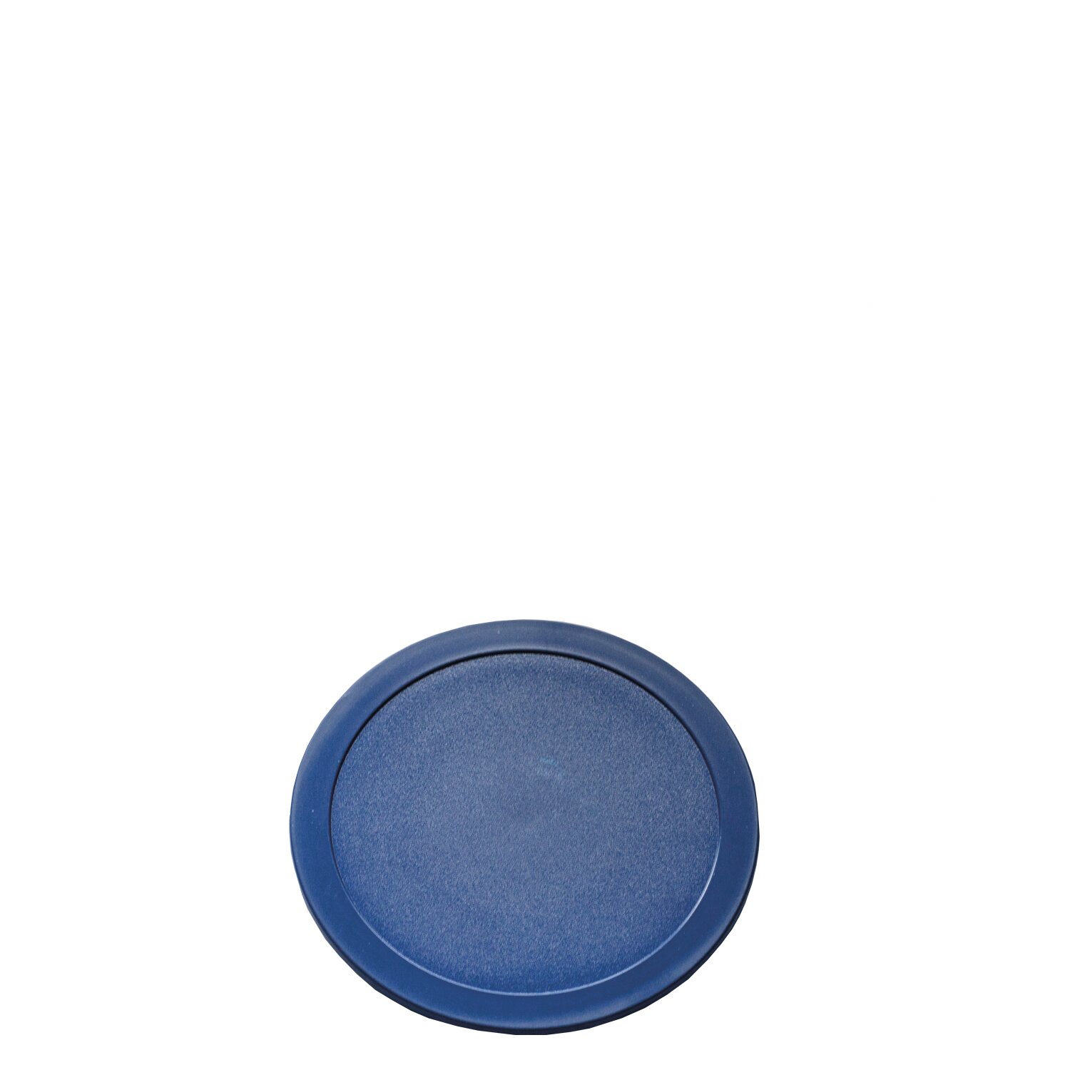 Deckel Euro 128 mm blau bis 160°C für Porzellanschale 120 mm