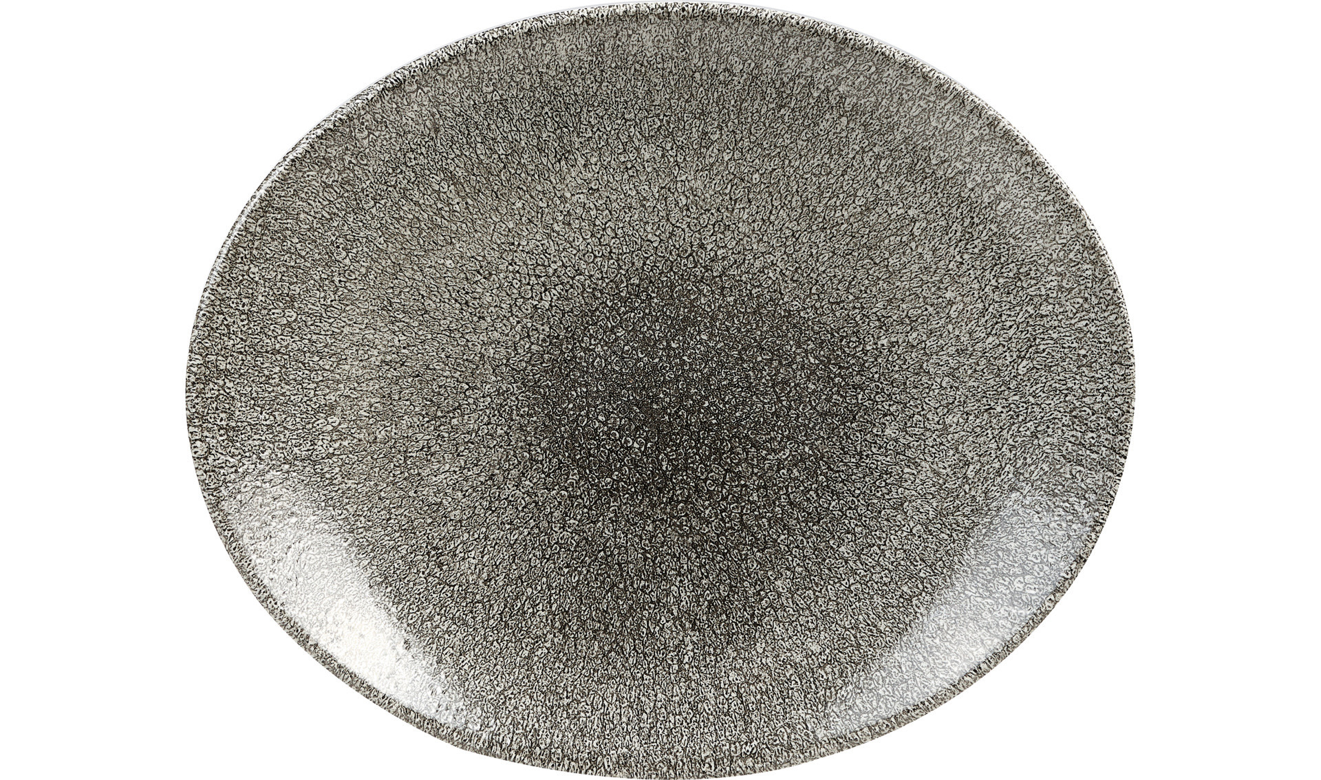 Coupeteller Orbit oval 270 x 229 mm Quartz black