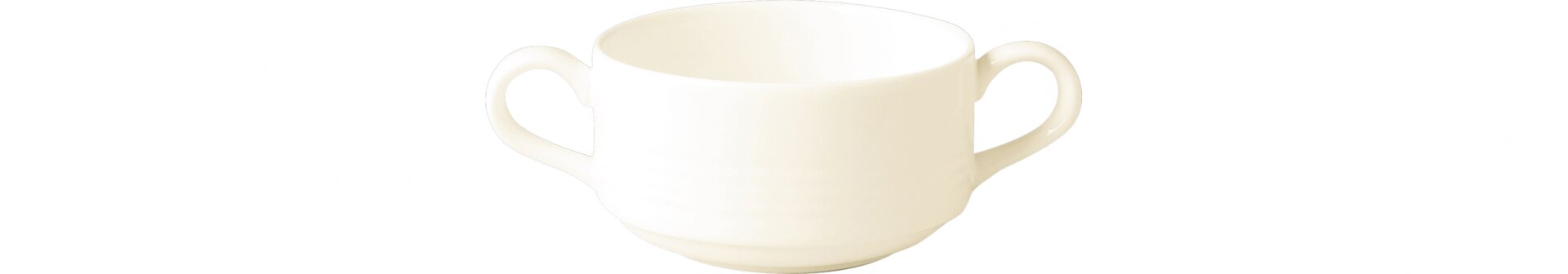 Suppentasse mit 2 Henkel 105 mm / 0,30 l crème