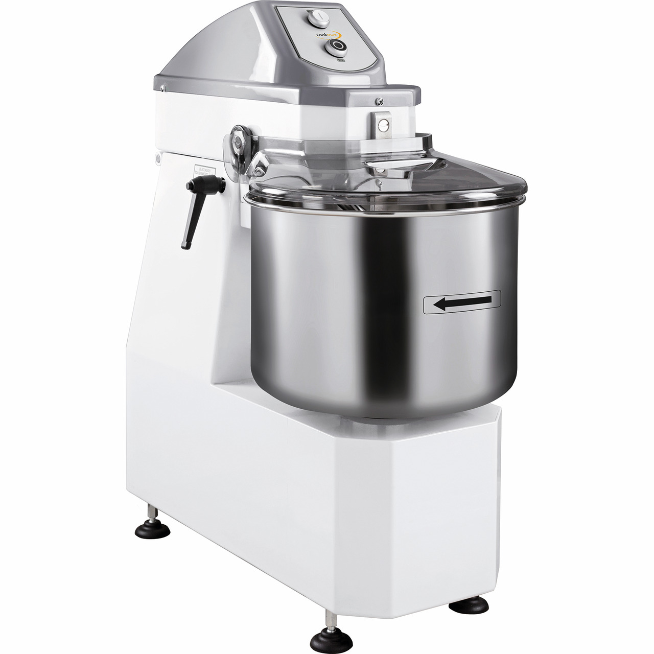 Teigkneter für 18 kg / 22 l mit anhebbarem Kopf 653 x 380 x 750 mm